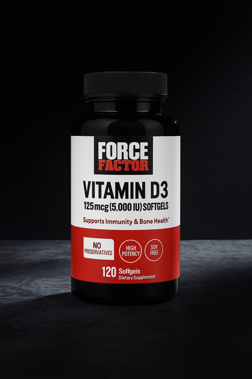 Vitamin D3 5000 IU 120 Softgels