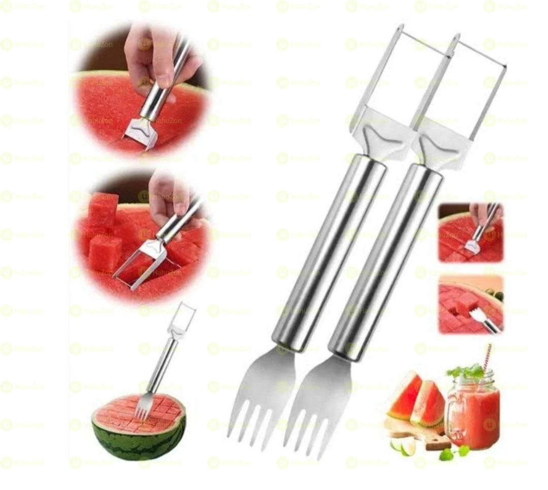 2 in 1 Watermelon Fork Slicer