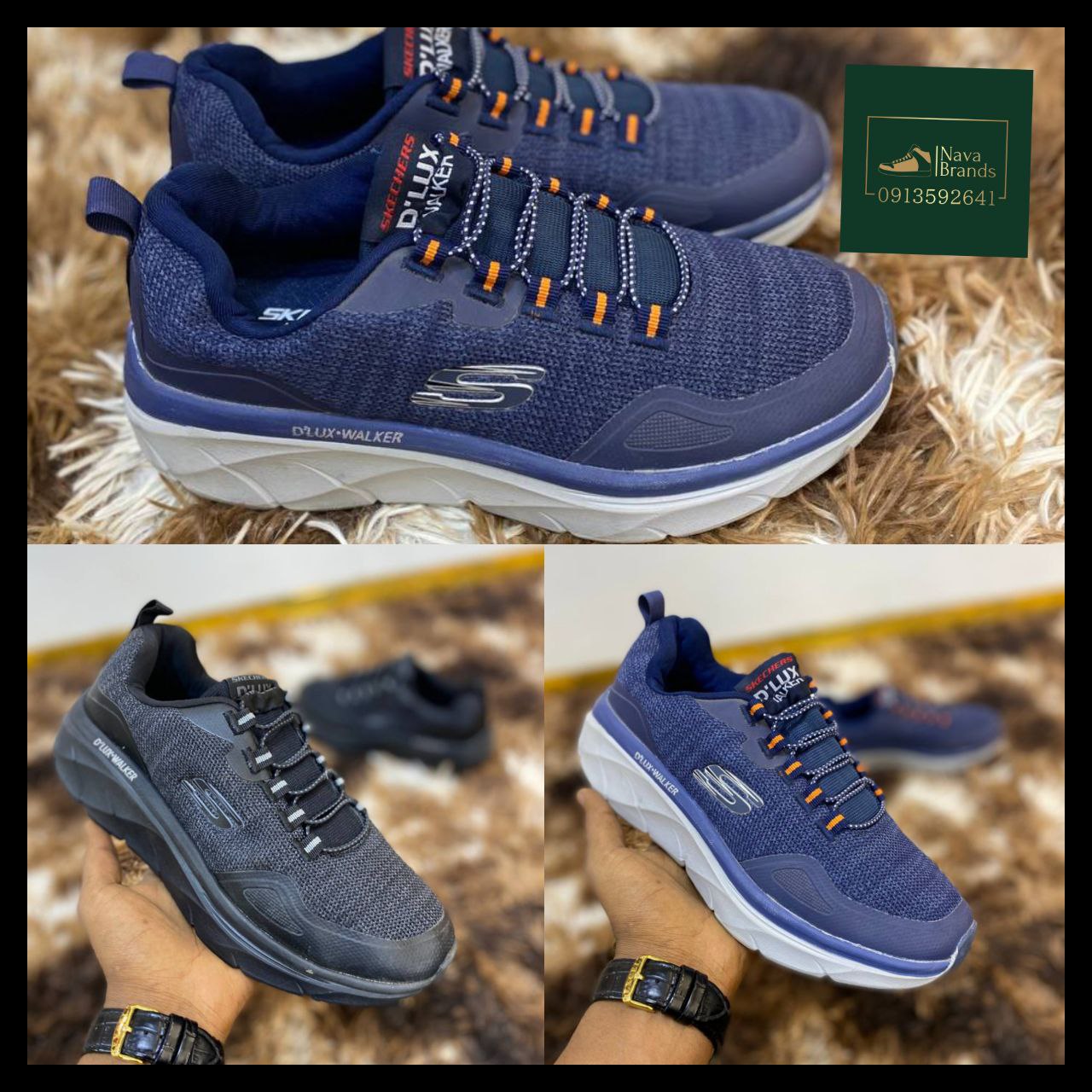 Skechers D'Lux Walker Men's Shoes