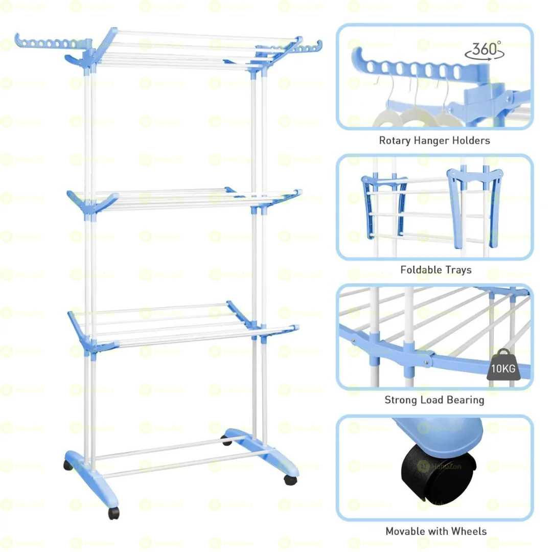 Three Layers Clothes Rack