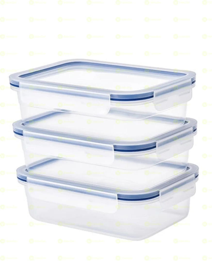 365+ Food Container with Lid- 3 Pices