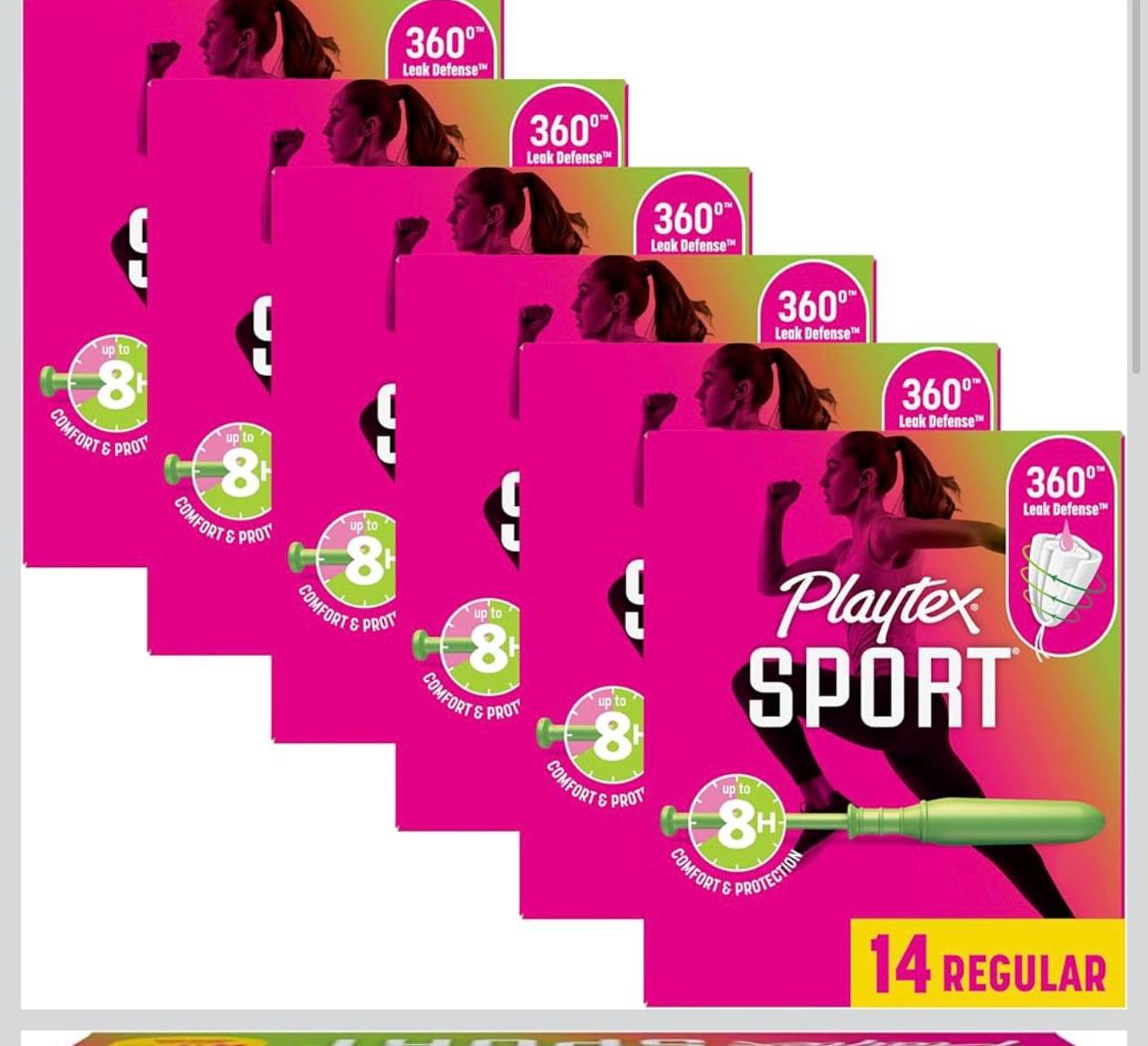 Playtex Sport Tampons Regular Absorbency