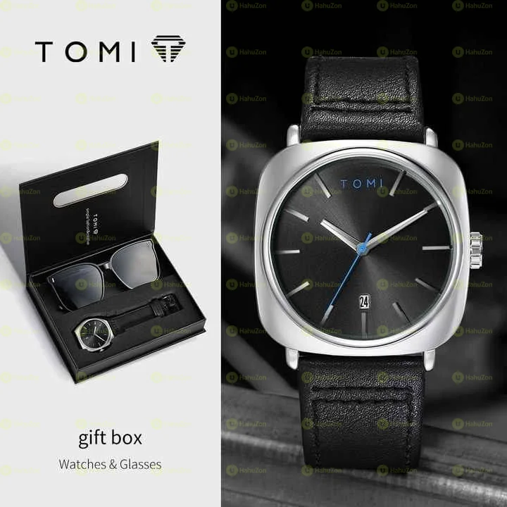 Tomi Men's Watch With Eye Glass