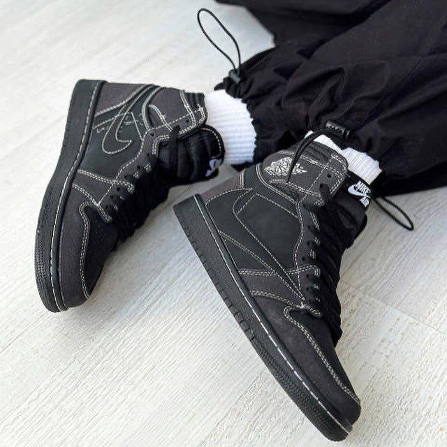 Air Jordan 1 Black Phantom Men's Shoes