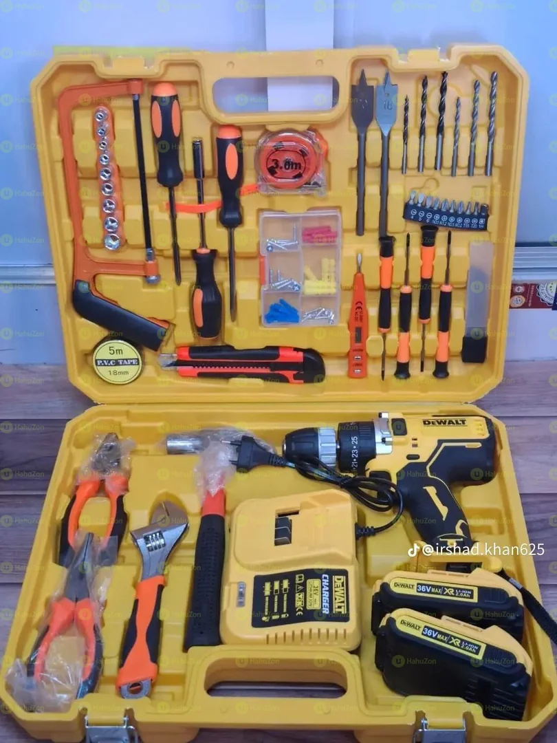 ቻርጄብል ድሪል ከነ አክሰሰሪዉ