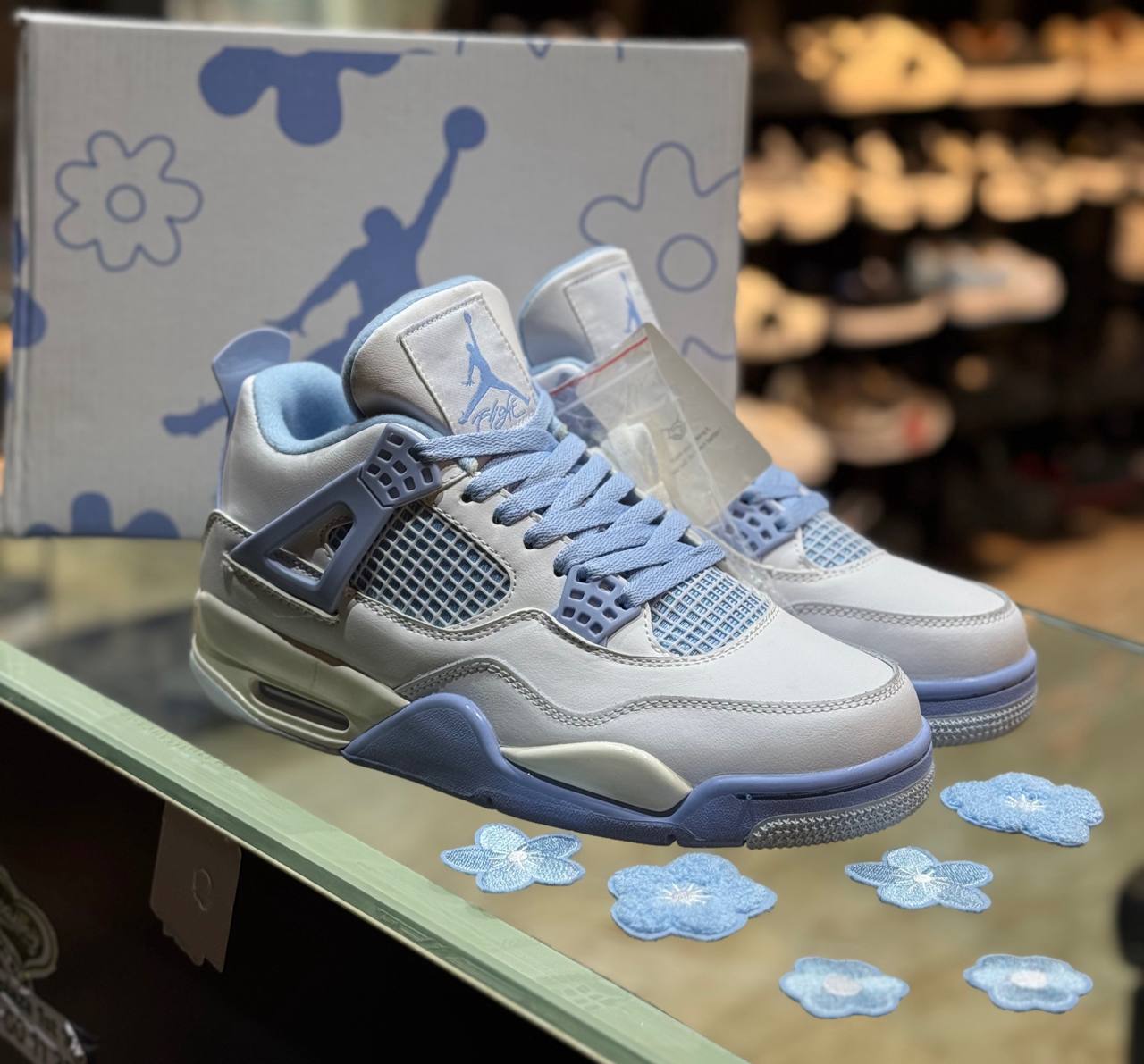 Air Jordan 4 Retro Aluminum High Men's Shoes