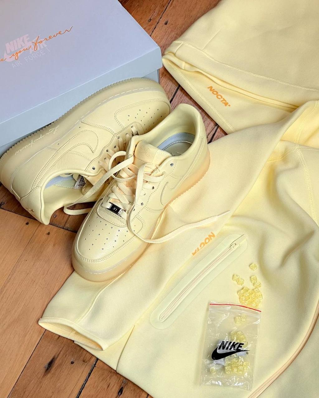 NOCTA Nike Air Force 1 Low Certified lover boy Citron Tint  Men's Shoes