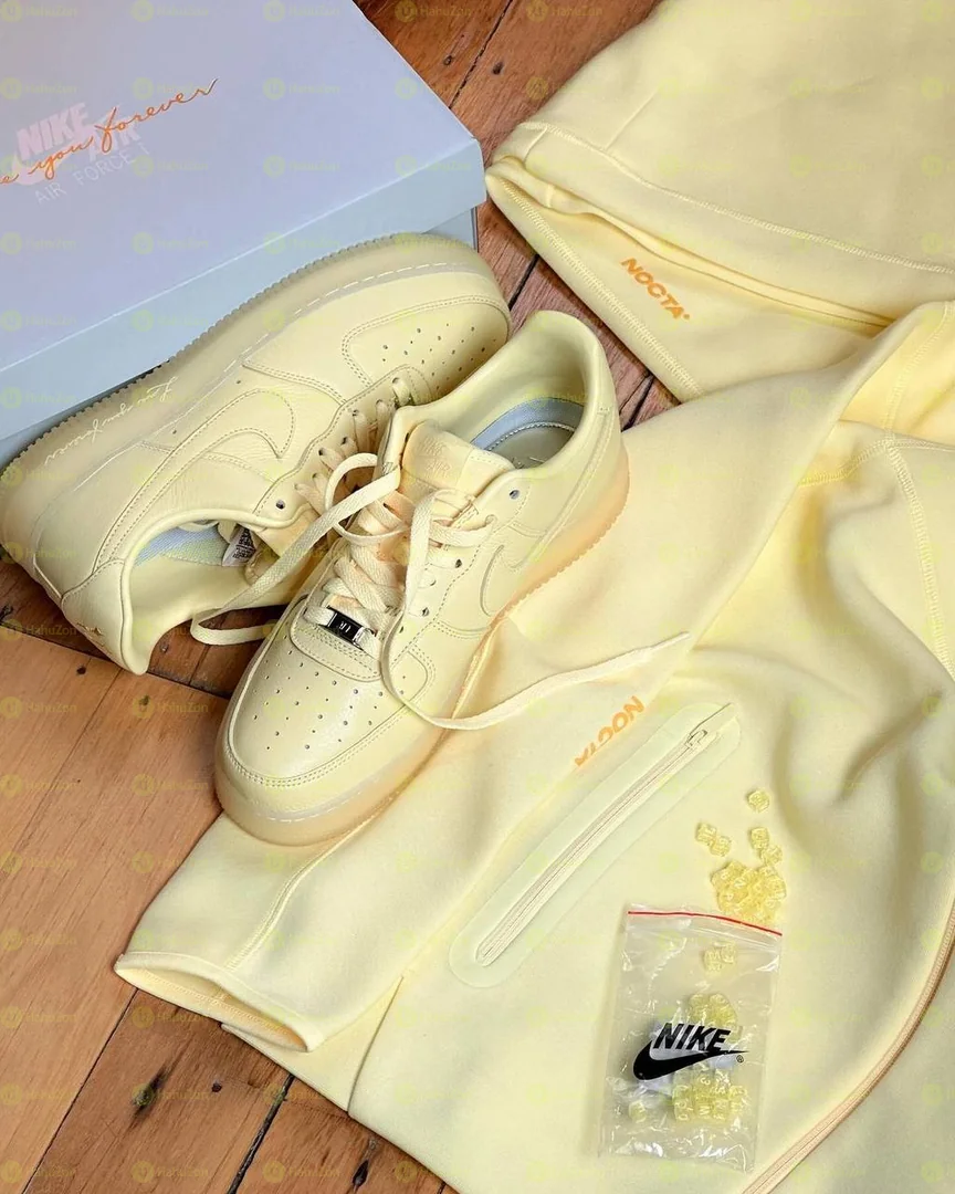 NOCTA Nike Air Force 1 Low Certified lover boy Citron Tint  Men's Shoes