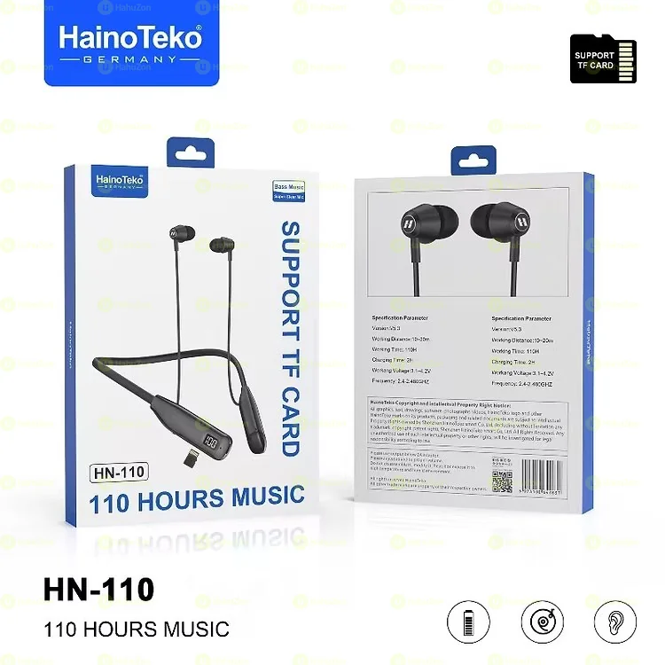 Haino Teko HN110 Bluetooth Neck Band Earphone
