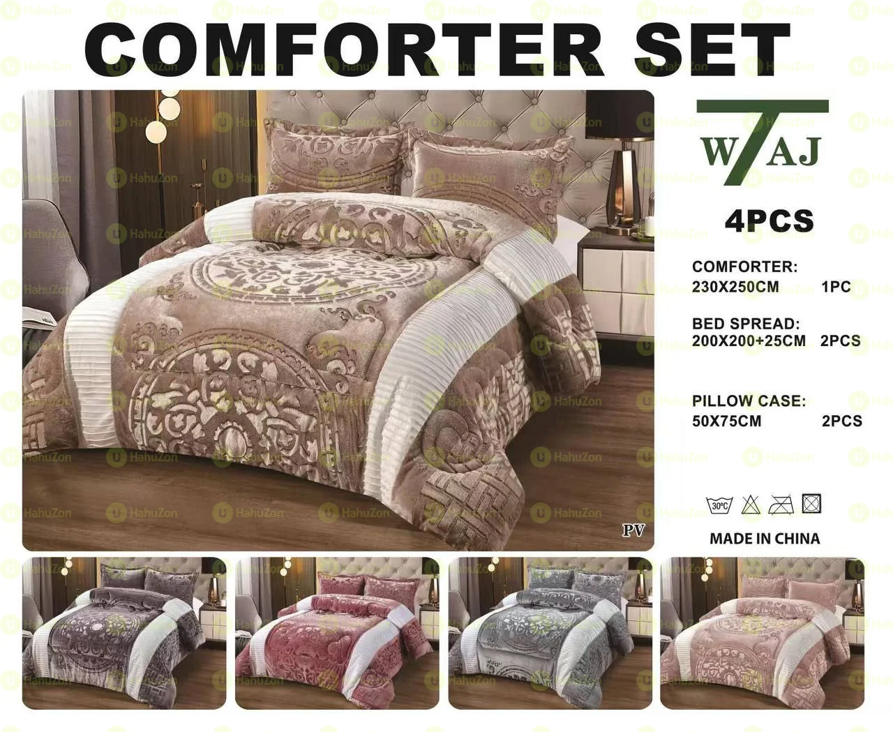Quality 4 Pcs Comforter Set