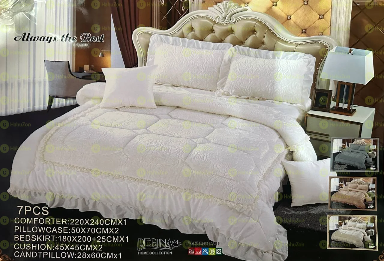 7 Pcs Comforter set