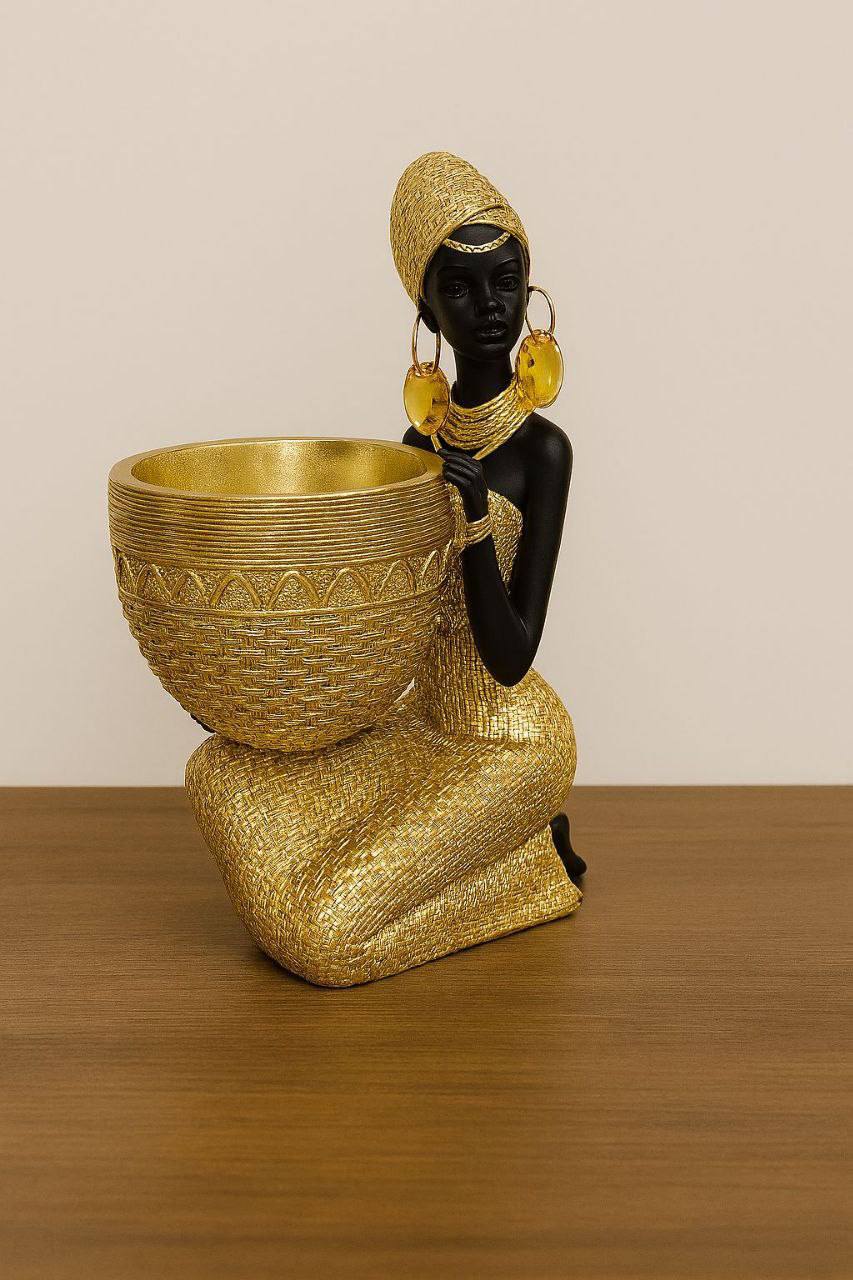 Africa Women Status Home Table Top Shelf