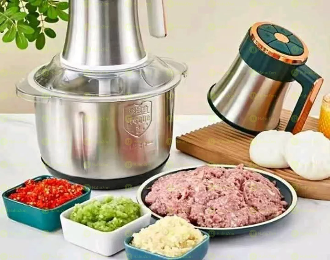 4 ሊትር የሽንኩርትና የስጋ መፍጫ