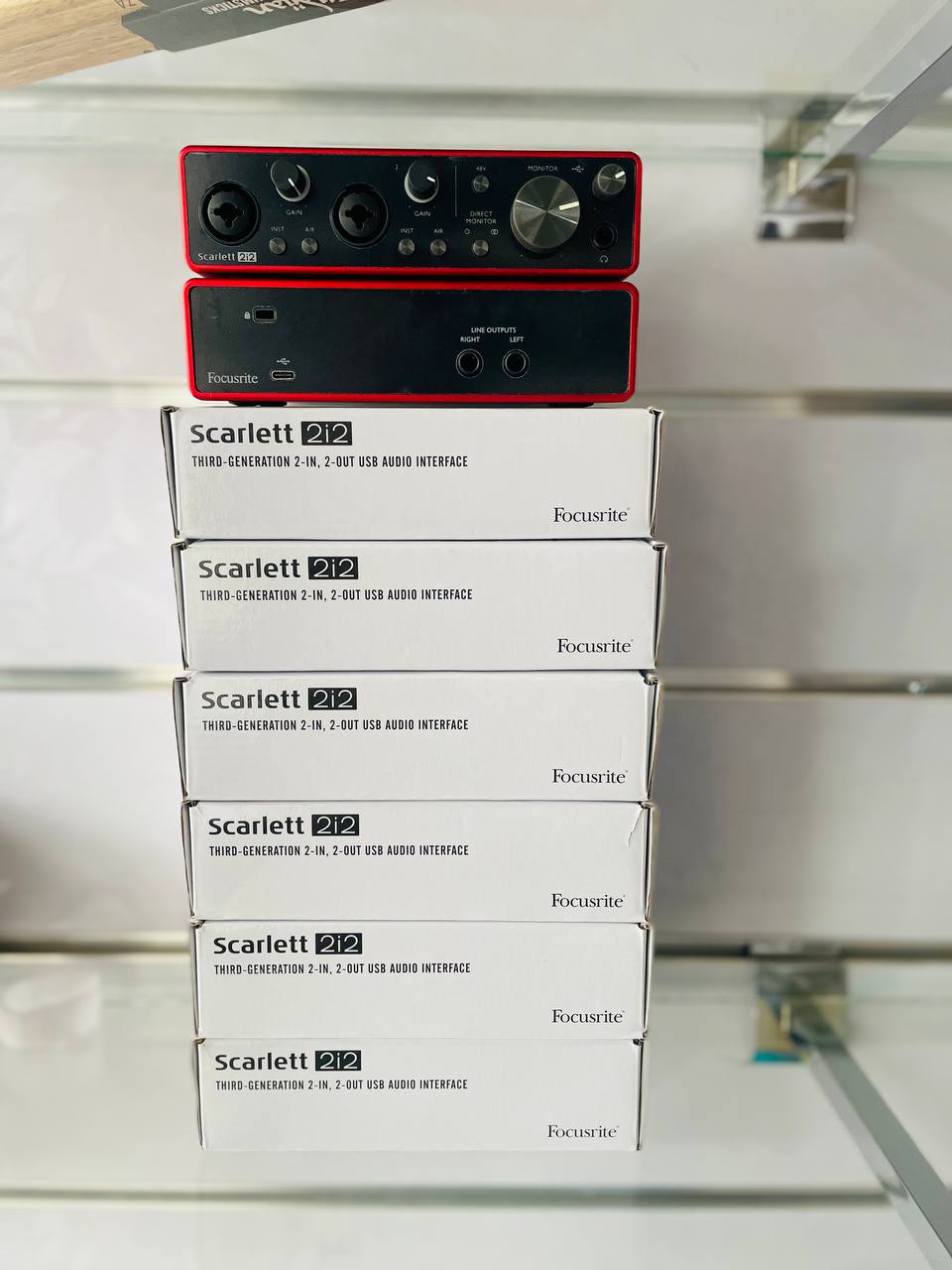 Focusrite Scarlett 2i2 3rd Generation Sound Card