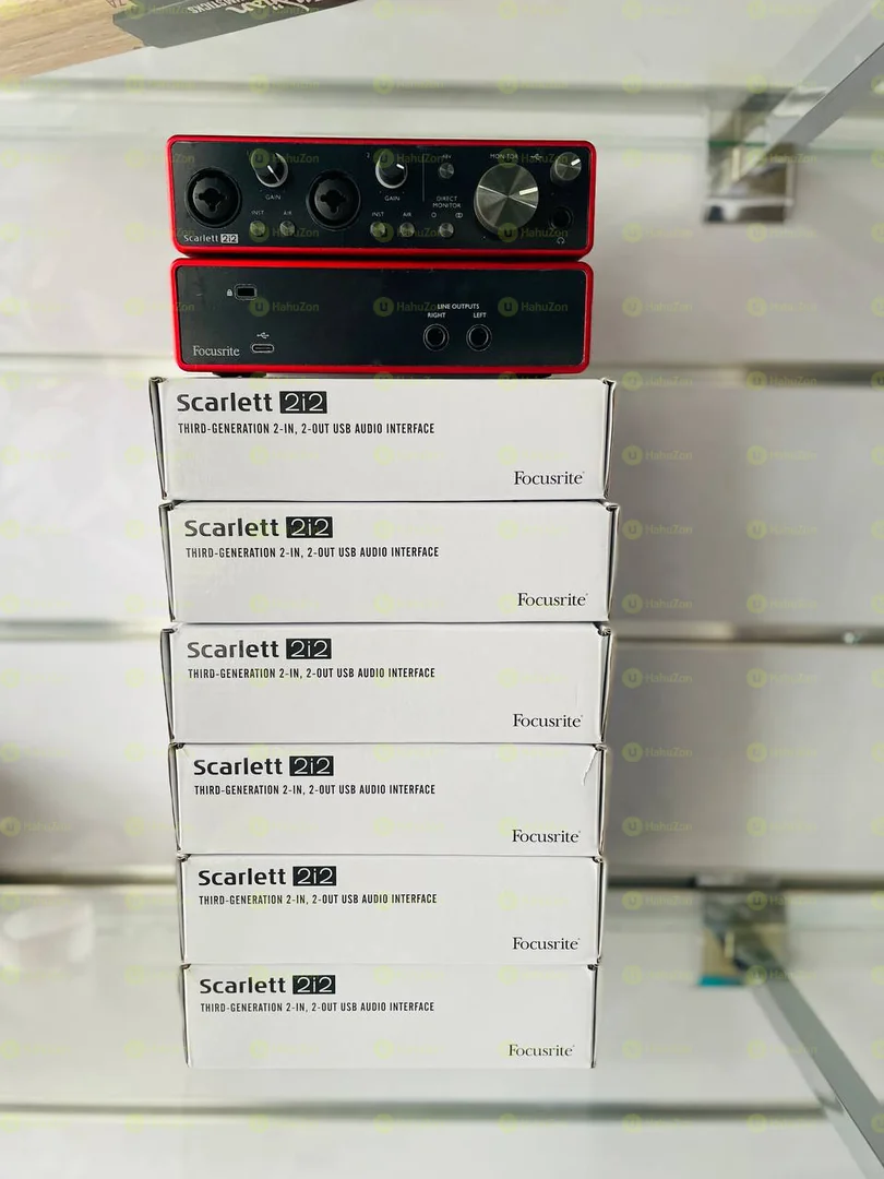 Focusrite Scarlett 2i2 3rd Generation Sound Card