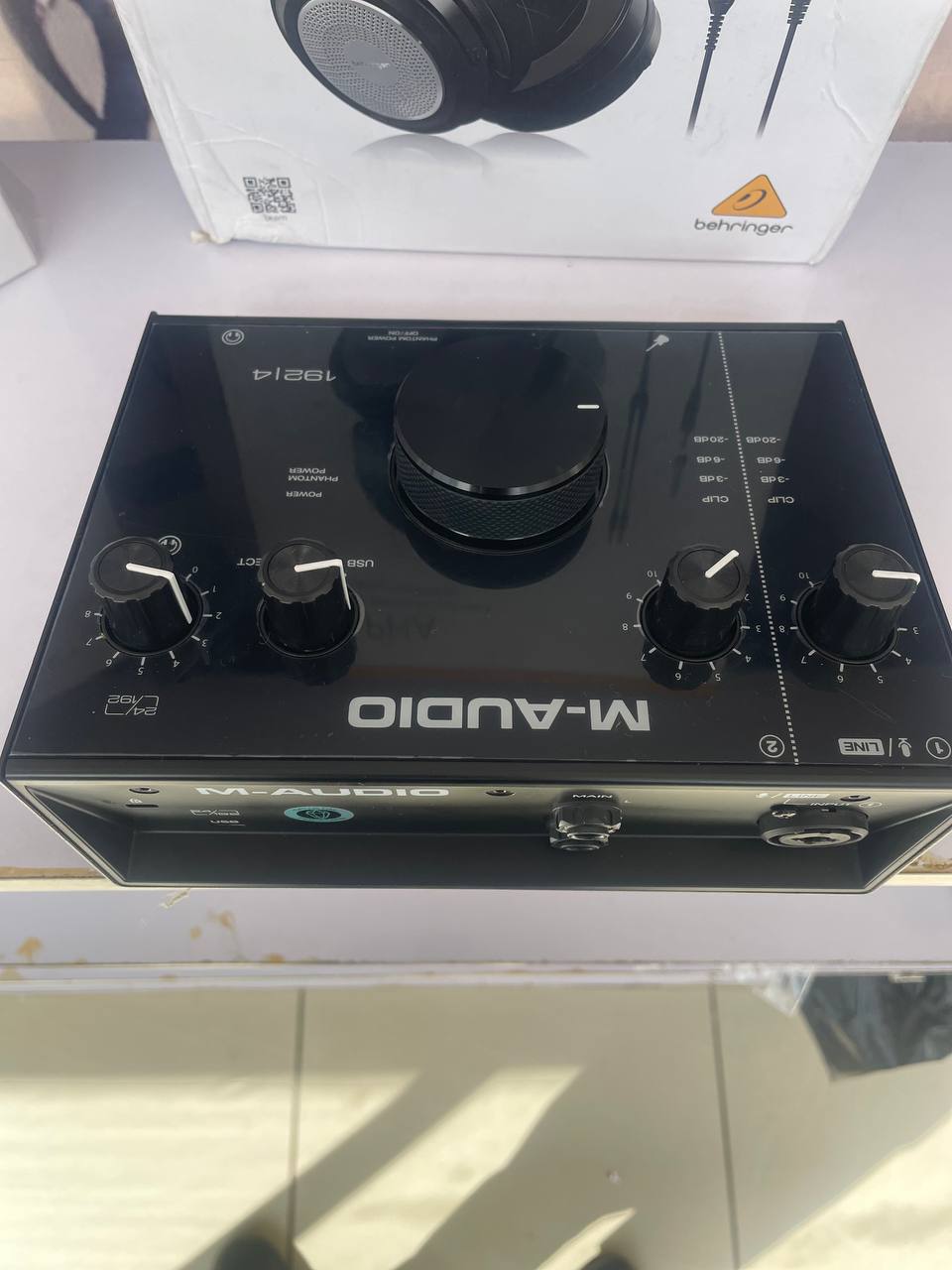 M audio fast track C400 SounD Card