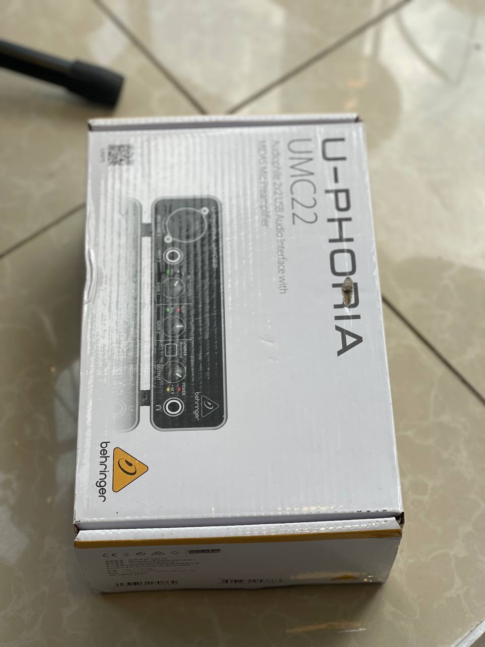 Behringer U- PHORIA UMC22 Solo Sound Card