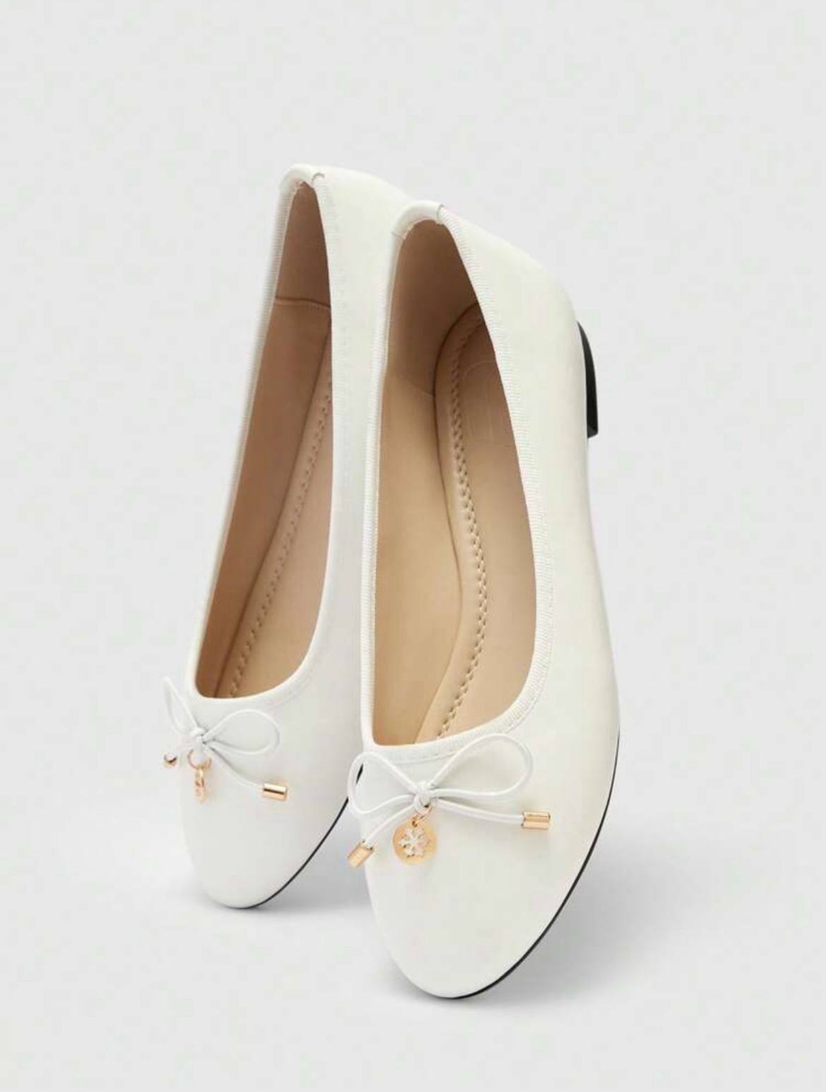 Women Bow Ballerina Women's Flat
