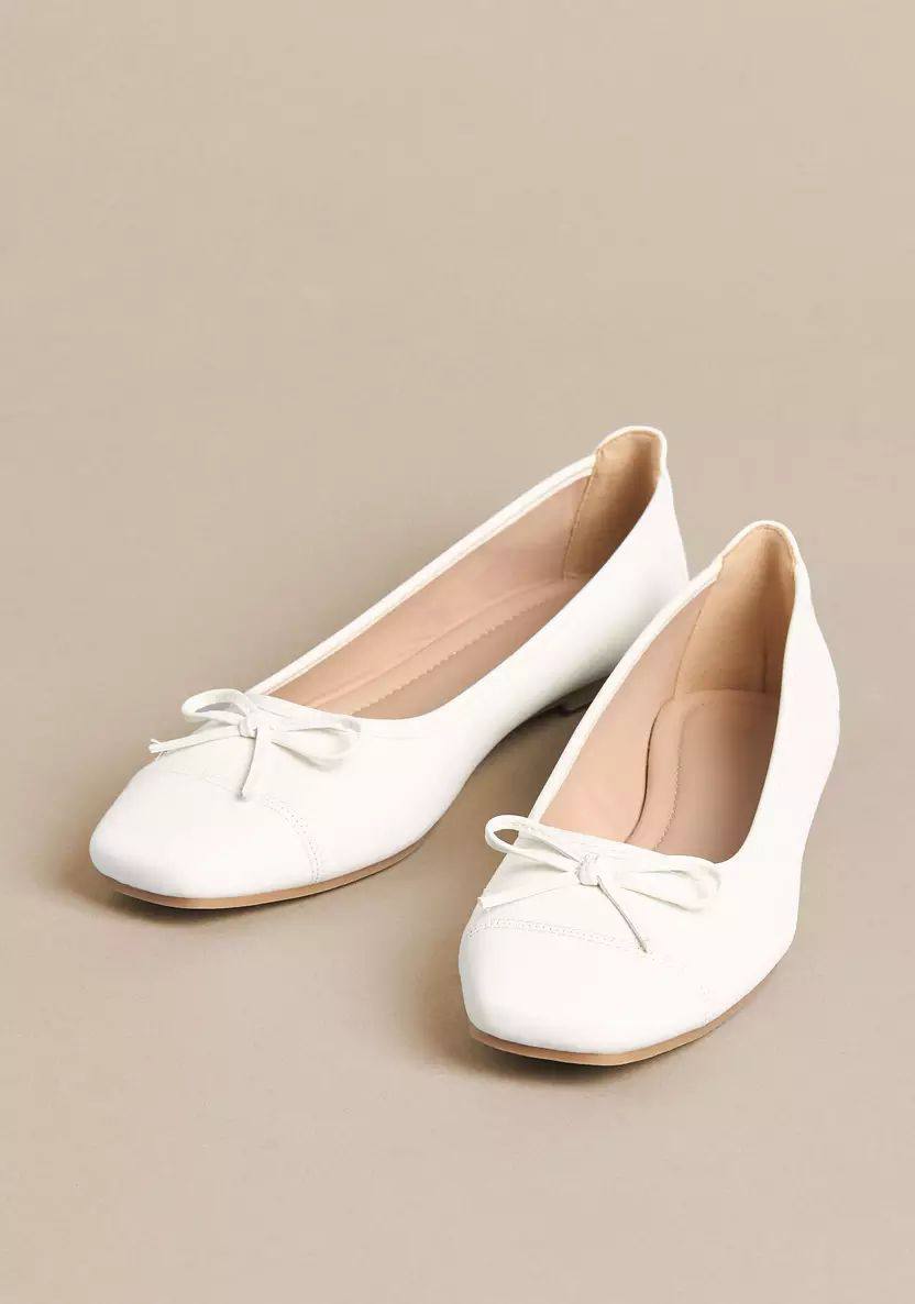 Max Paneled Slip On Ballerina Women's Shoes