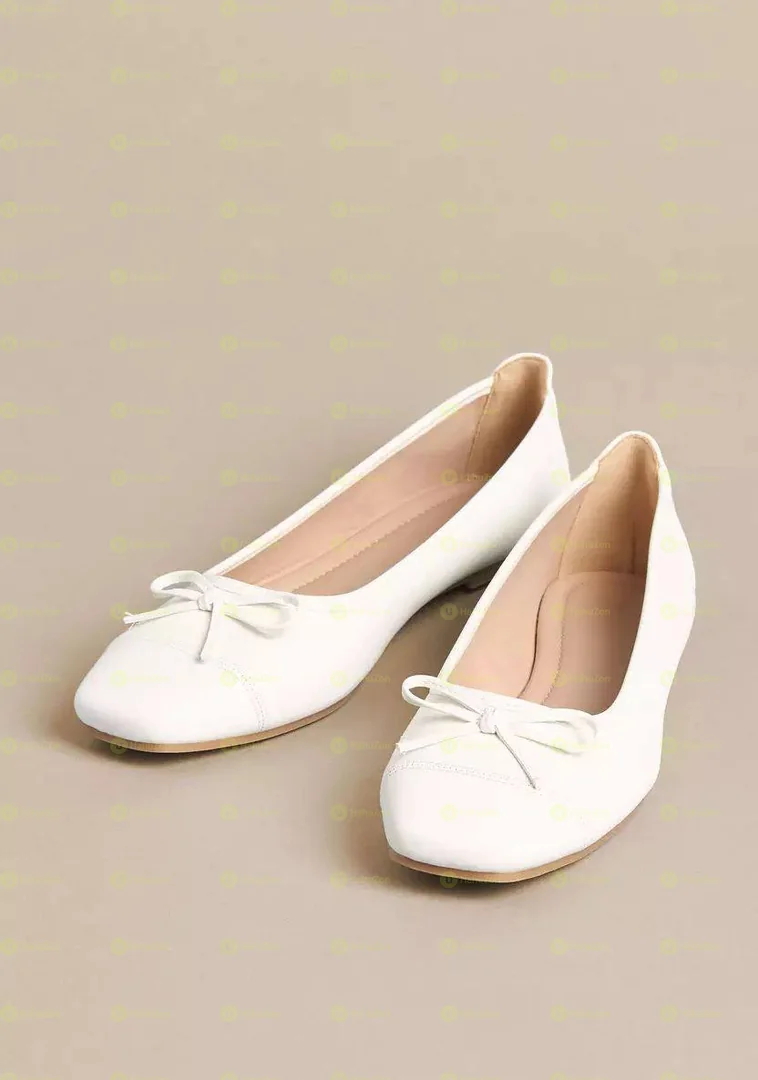 Max Paneled Slip On Ballerina Women's Shoes