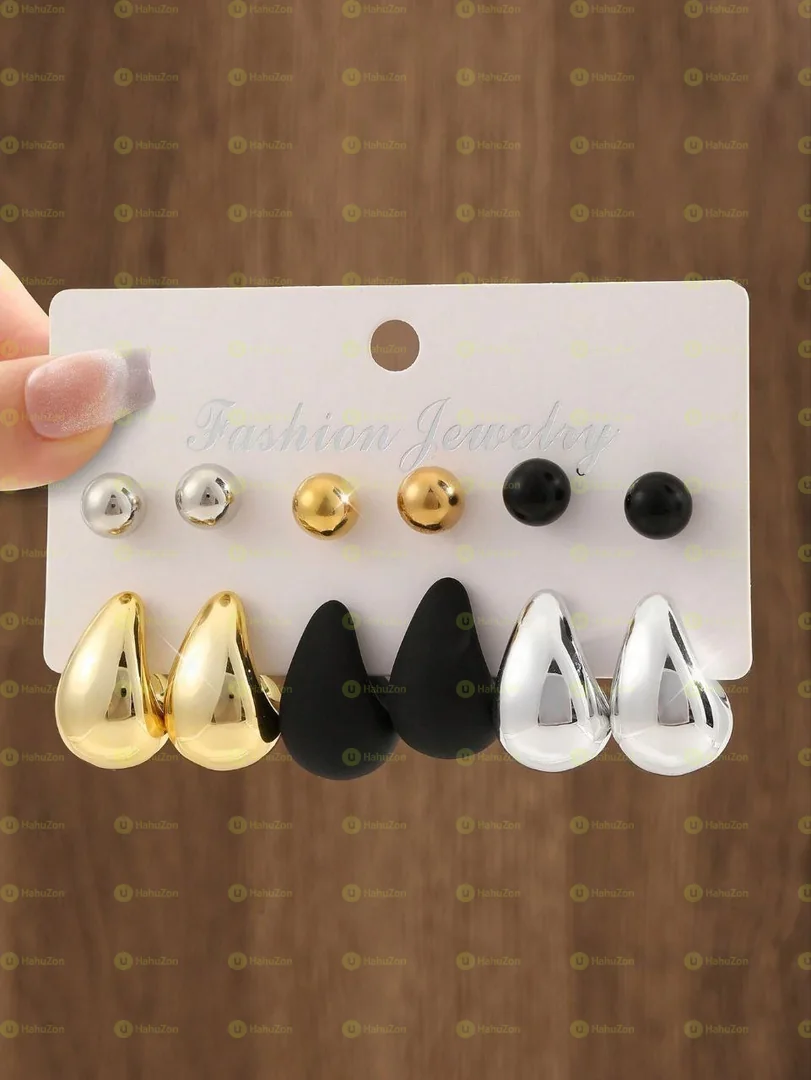 6 Pair of Earrings