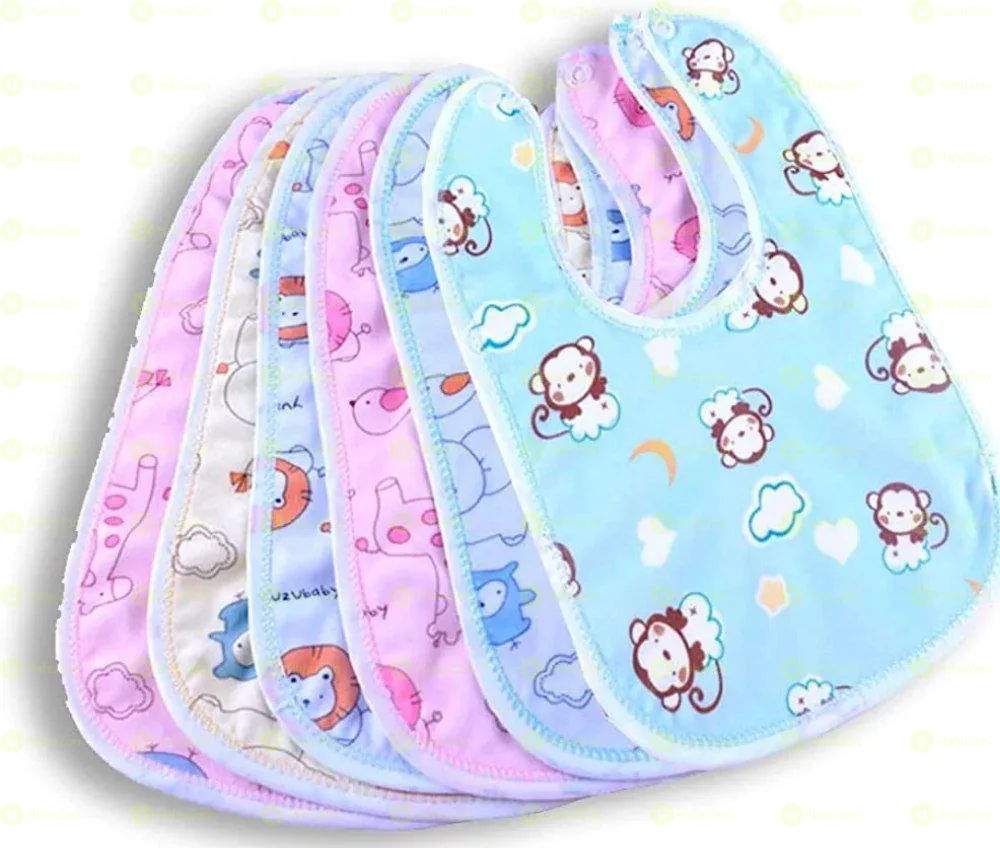 Baby Bibs Apron For Baby Boy And Girl Assorted