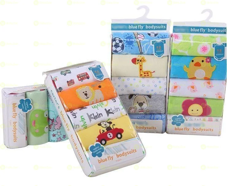 ካርተርስ ባለ 5 ፍሬ የልጆች የዳይፐር ቲሸርት