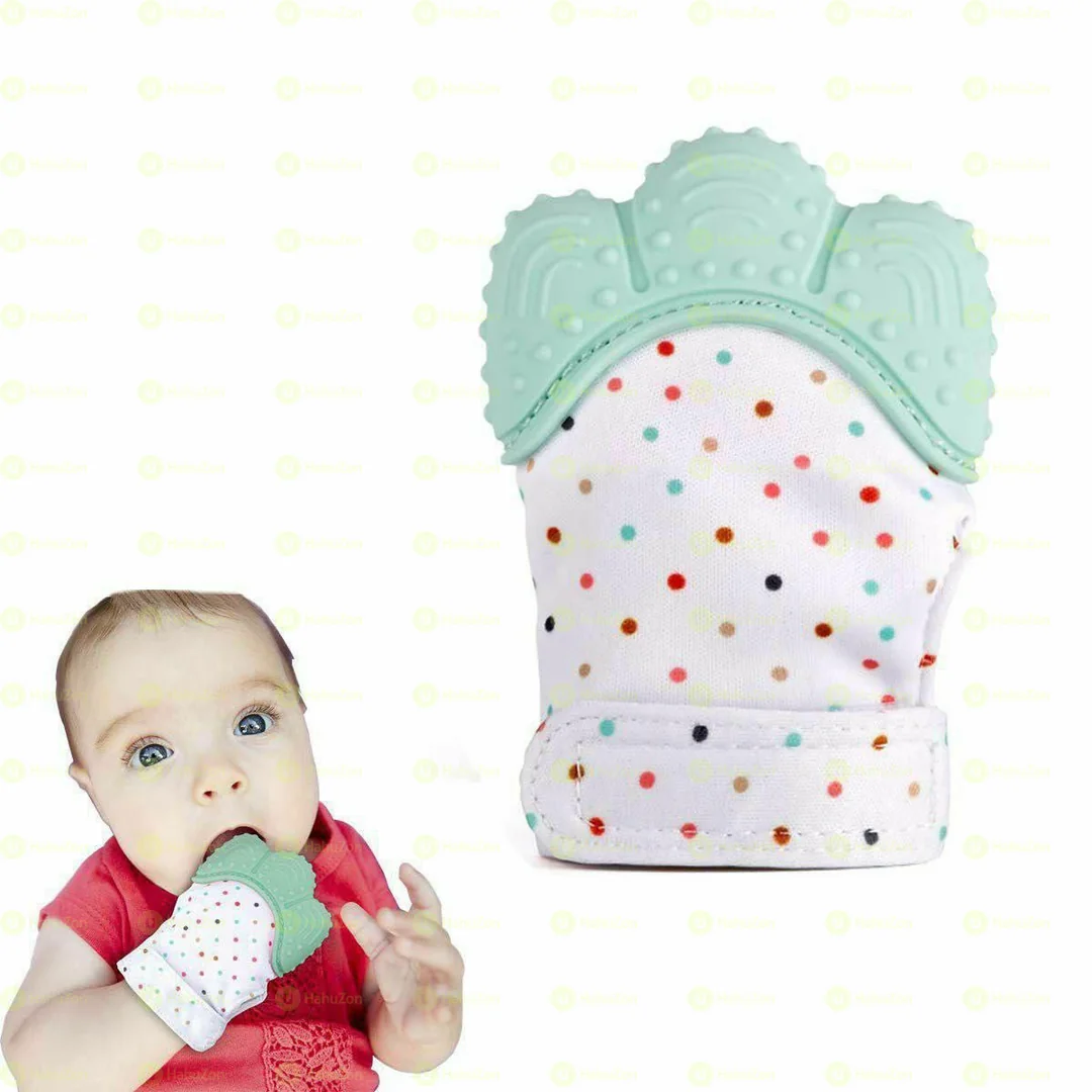 የህጻናት ድድ ማከኪያ ጓንት