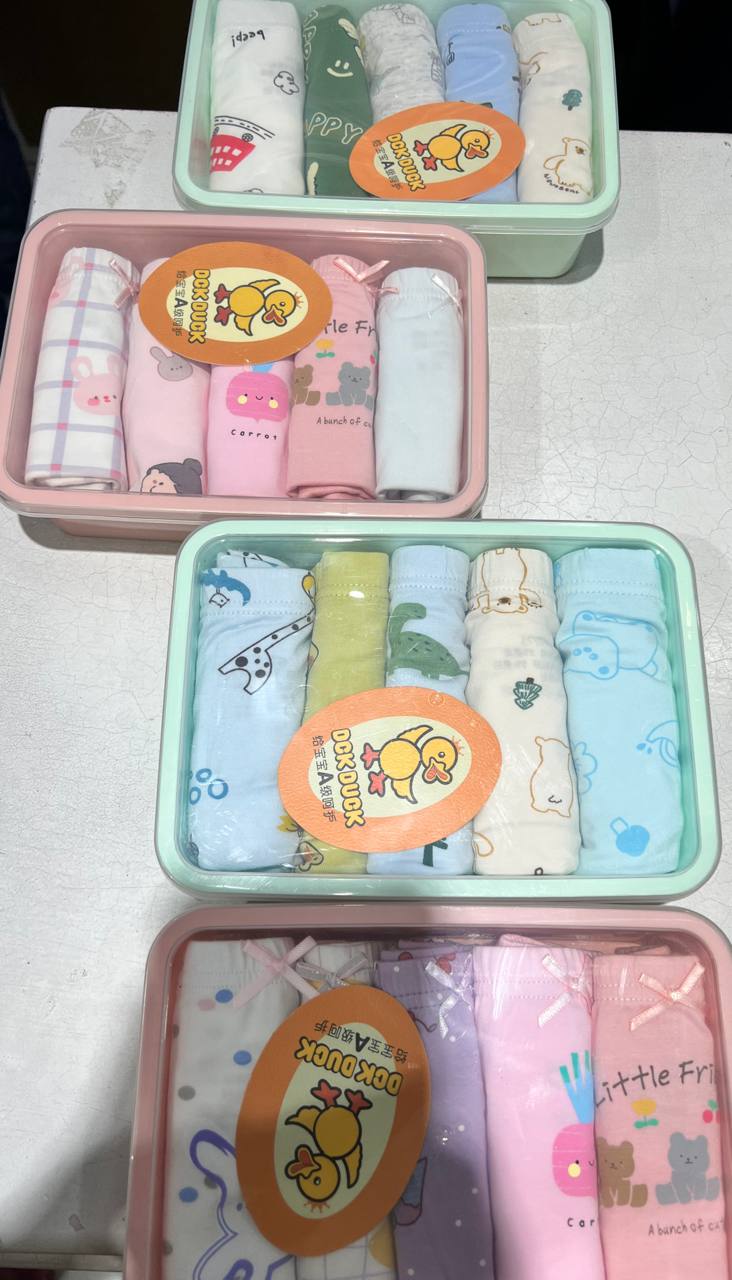 5 ፍሬ  የልጆች ፓንት