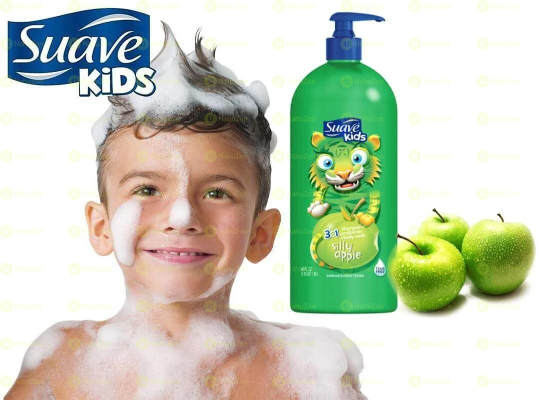 Suave Kids 3-in-1Shampoo + Conditioner + Body Wash