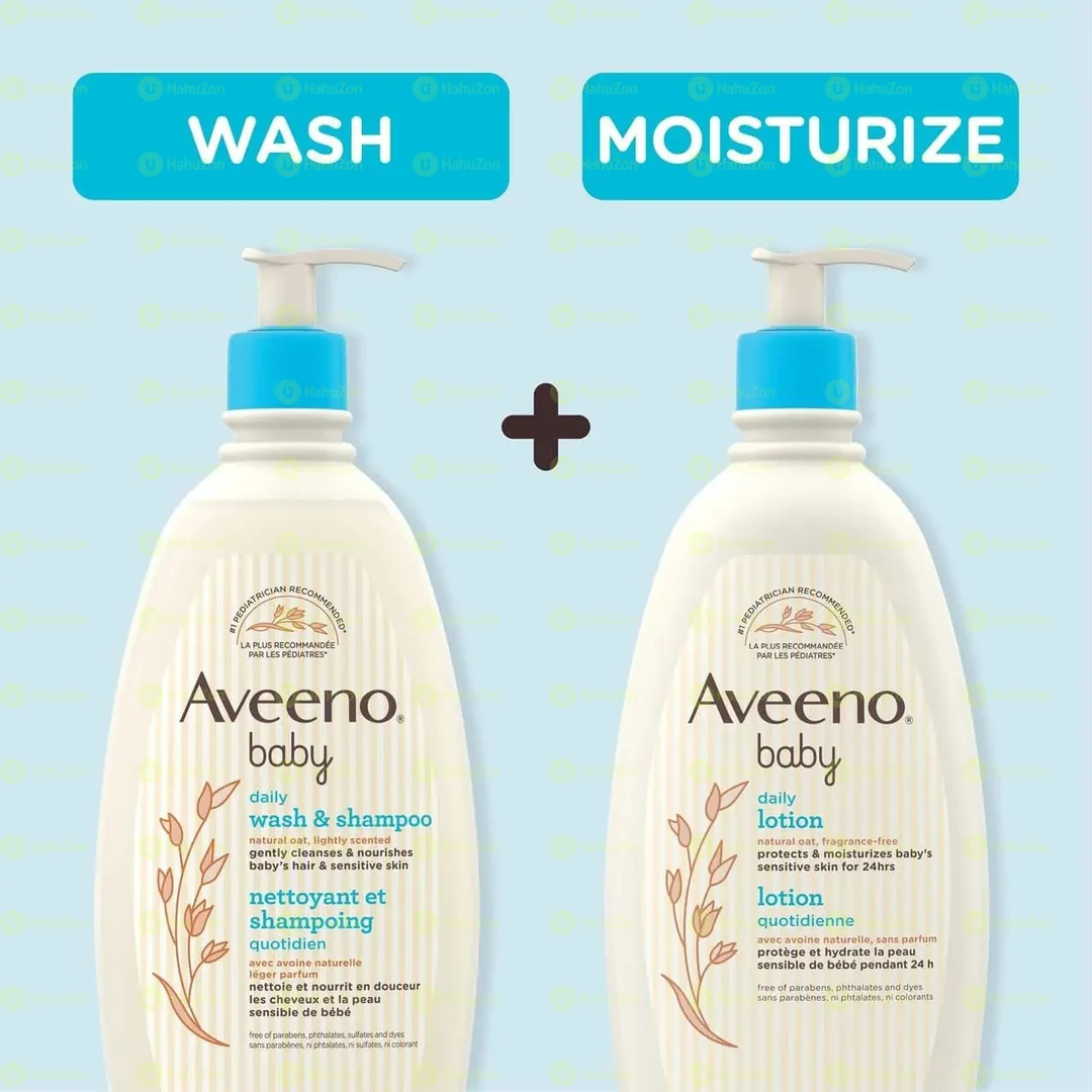 Aveeno Baby Wash & Shampoo + Lotion
