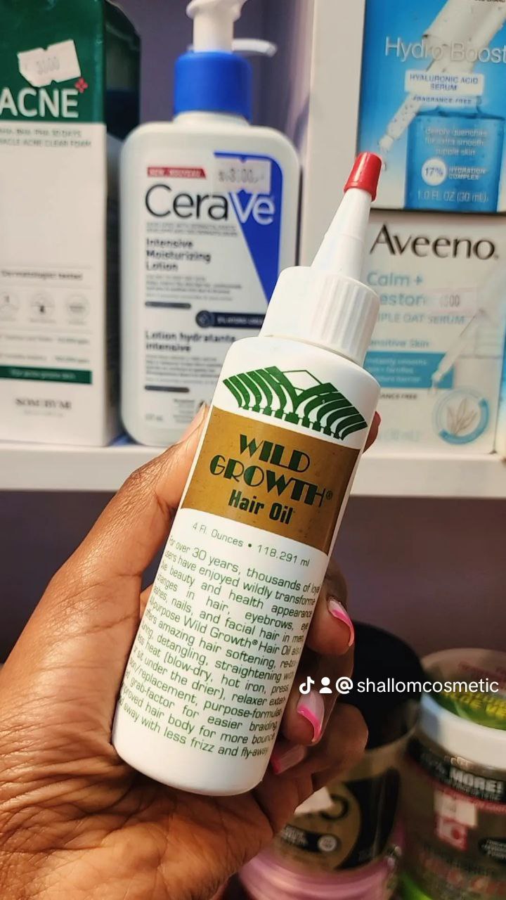 Wild Growth Hair Oil – 4 oz