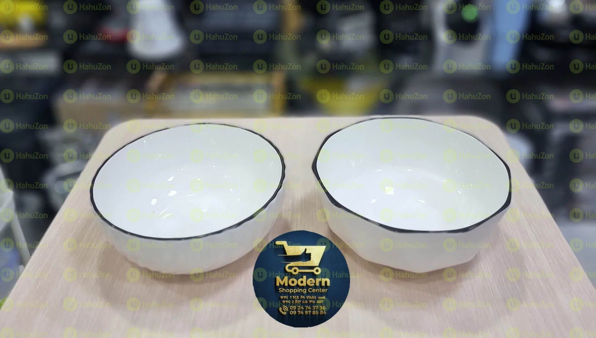 ከንፁህ ሸክላ የተሰሩ የወጥ እና የሰላጣ ማቅረቢያ