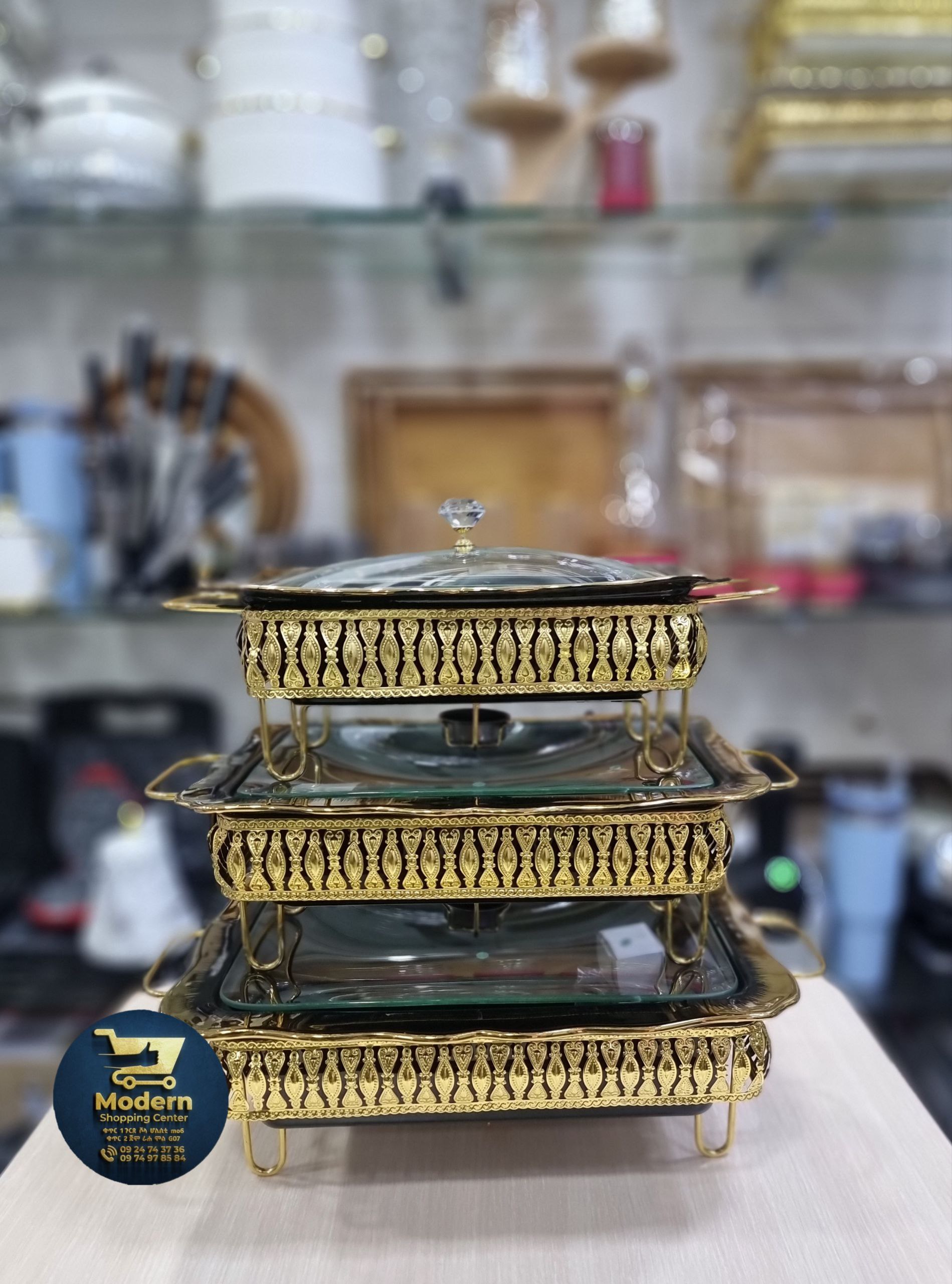 የወጥ ማቅረቢያ ቼቪንግ ዲሽ