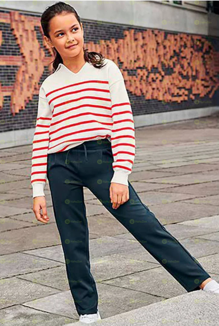 Tchibo Kid Girls Stripe Long Sleeve Sweatshirt