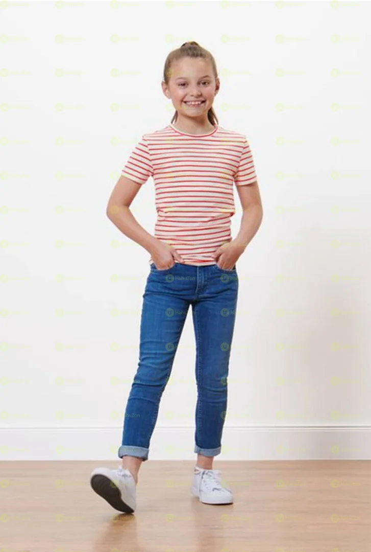 Tchibo Kid Girls 3pc Short Sleeve T-Shirt