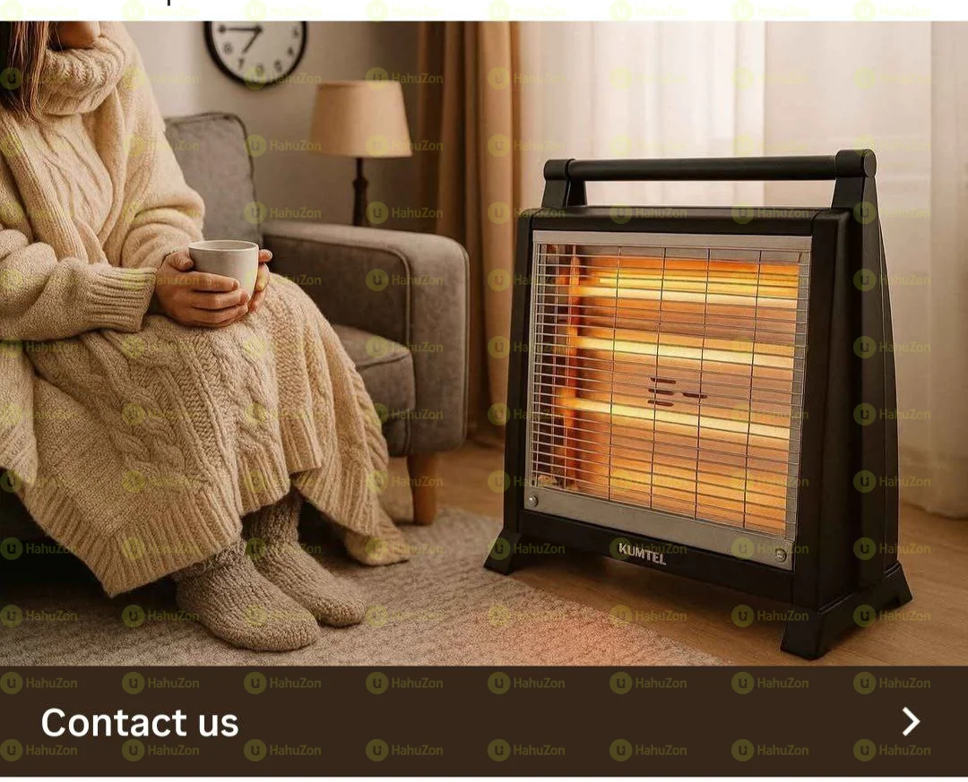 ባለ ሶስት አምፖል የሆነ የቤት ውስጥ ማሞቂያ