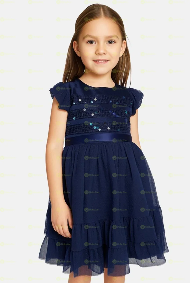 Hamleys Kid Girls Textured Dress