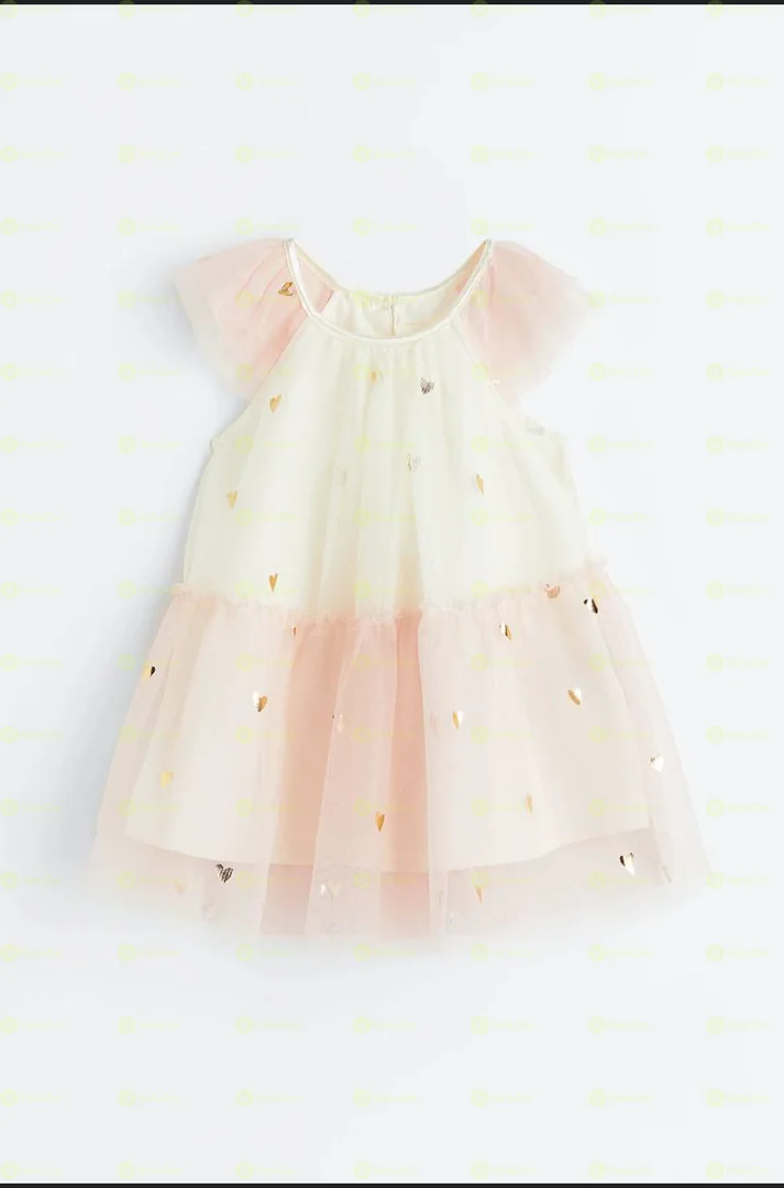 H&M Toddler Girls Sleeveless All Over Print Dress