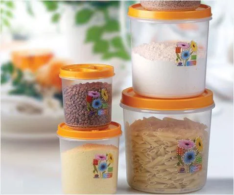 8pcs Plastic Food Storage Containers