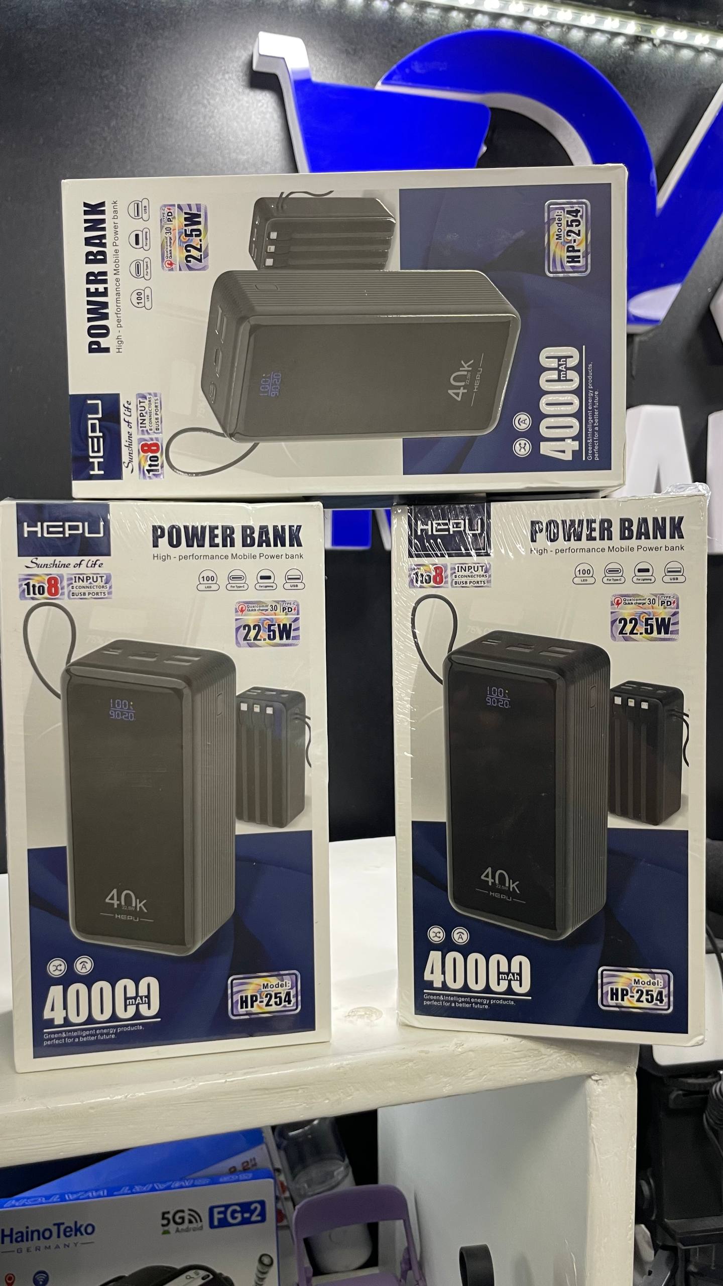 Hepu 40000mAh Power Bank