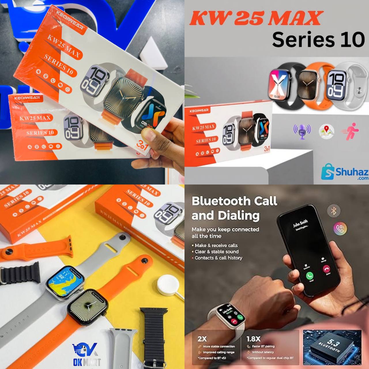 KW25 Max Smart Watch