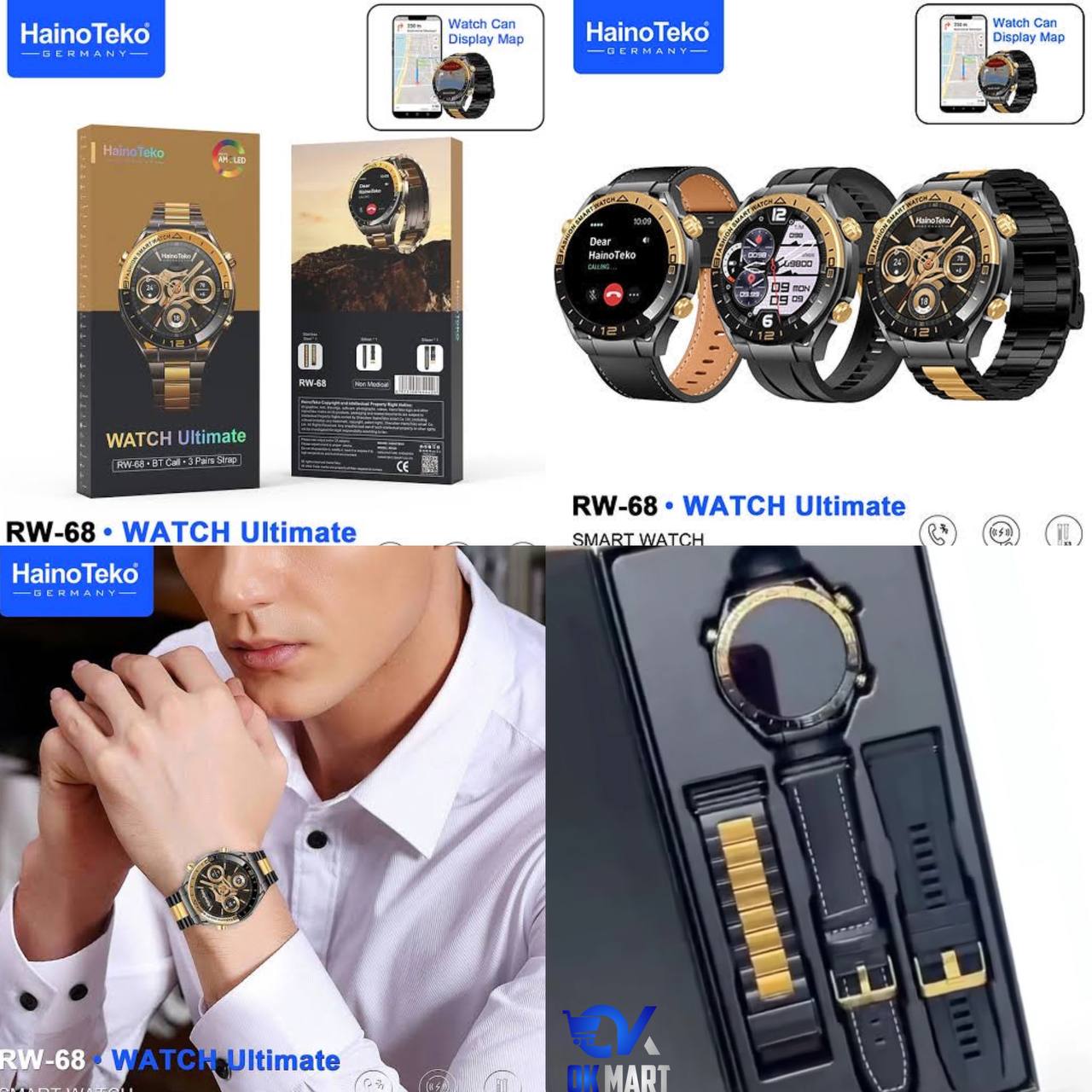 Hanio Teko-RW68 Smart Watch