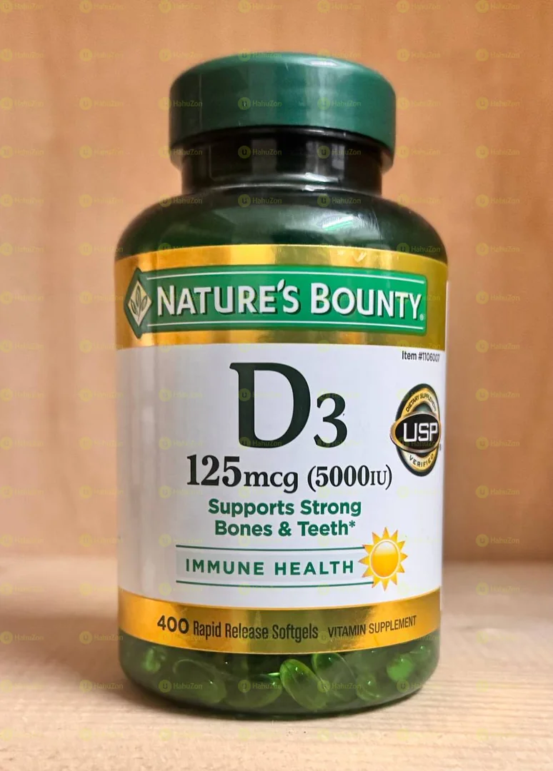 NATURE’S BOUNTY 5000 IU 400 SOFT GELS