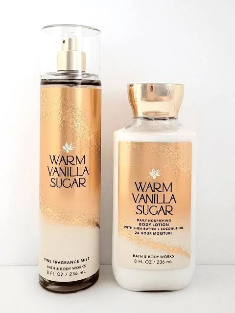 Warm Vanilla Sugar Fragrance Mist and Lotion