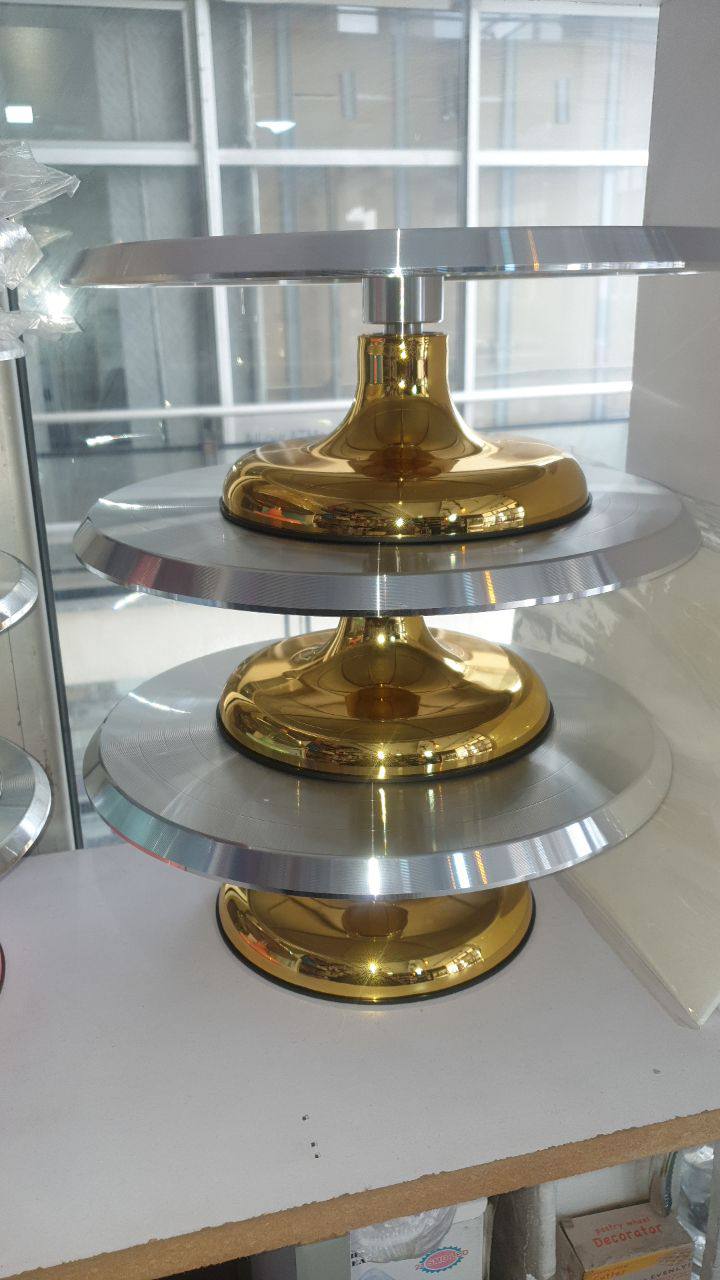 Cake Turntable Revolving Cake Stand