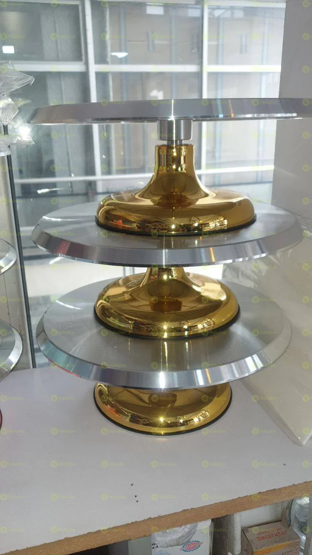 Cake Turntable Revolving Cake Stand