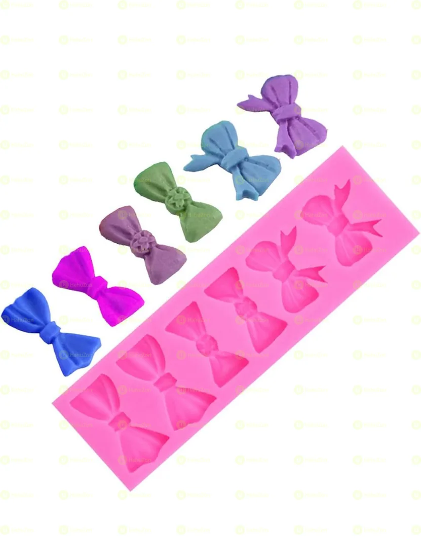 Bow Tie Shape Silicone Mould