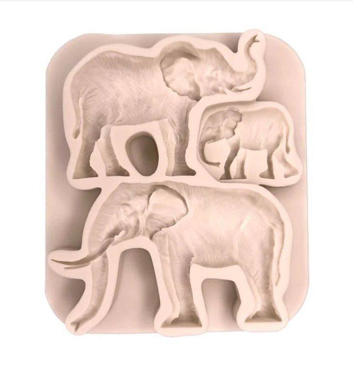 Safari Animals Silicone Mould