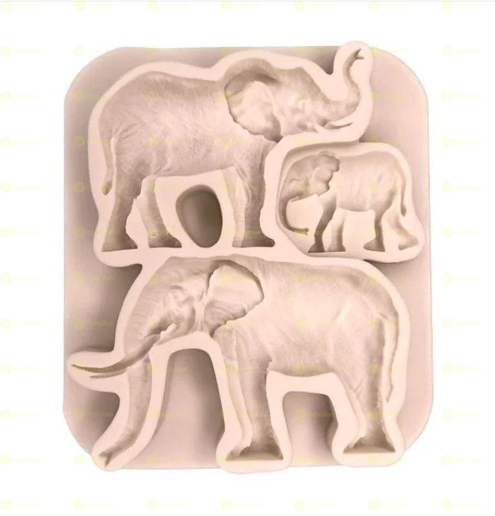 Safari Animals Silicone Mould